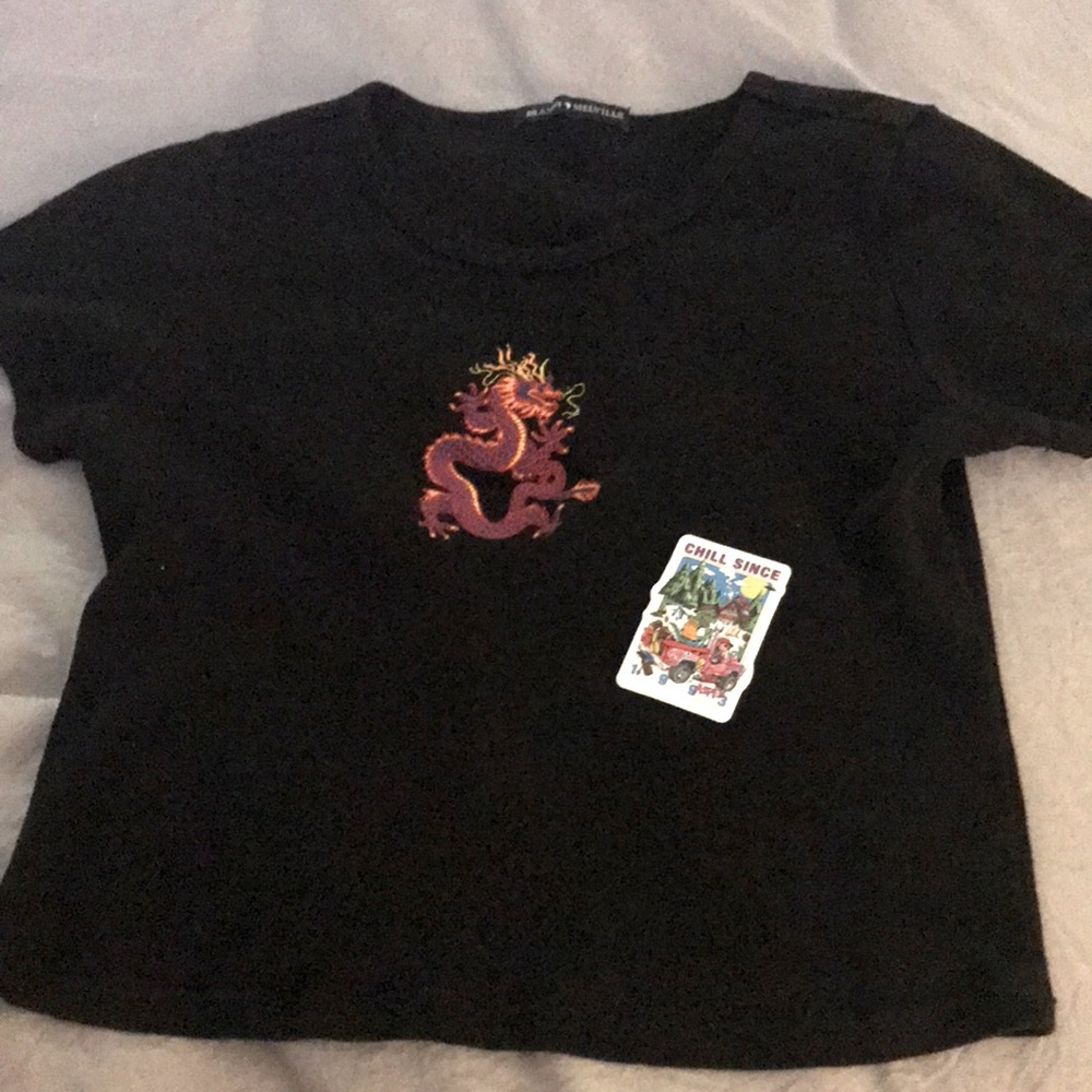 Brandy Melville Dragon Crop Top